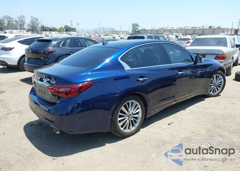 2021 Infiniti Q50 Luxe z USA, uszkodzony, nr VIN JN1EV7BP7MM705258